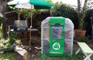 Biogas house