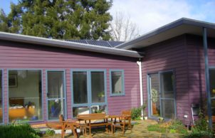 Chaffey Gardens (the purple house)