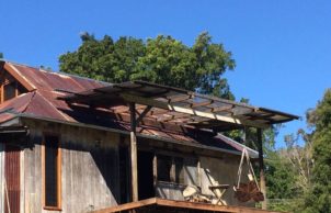 Repurposed 80 year old farm shed