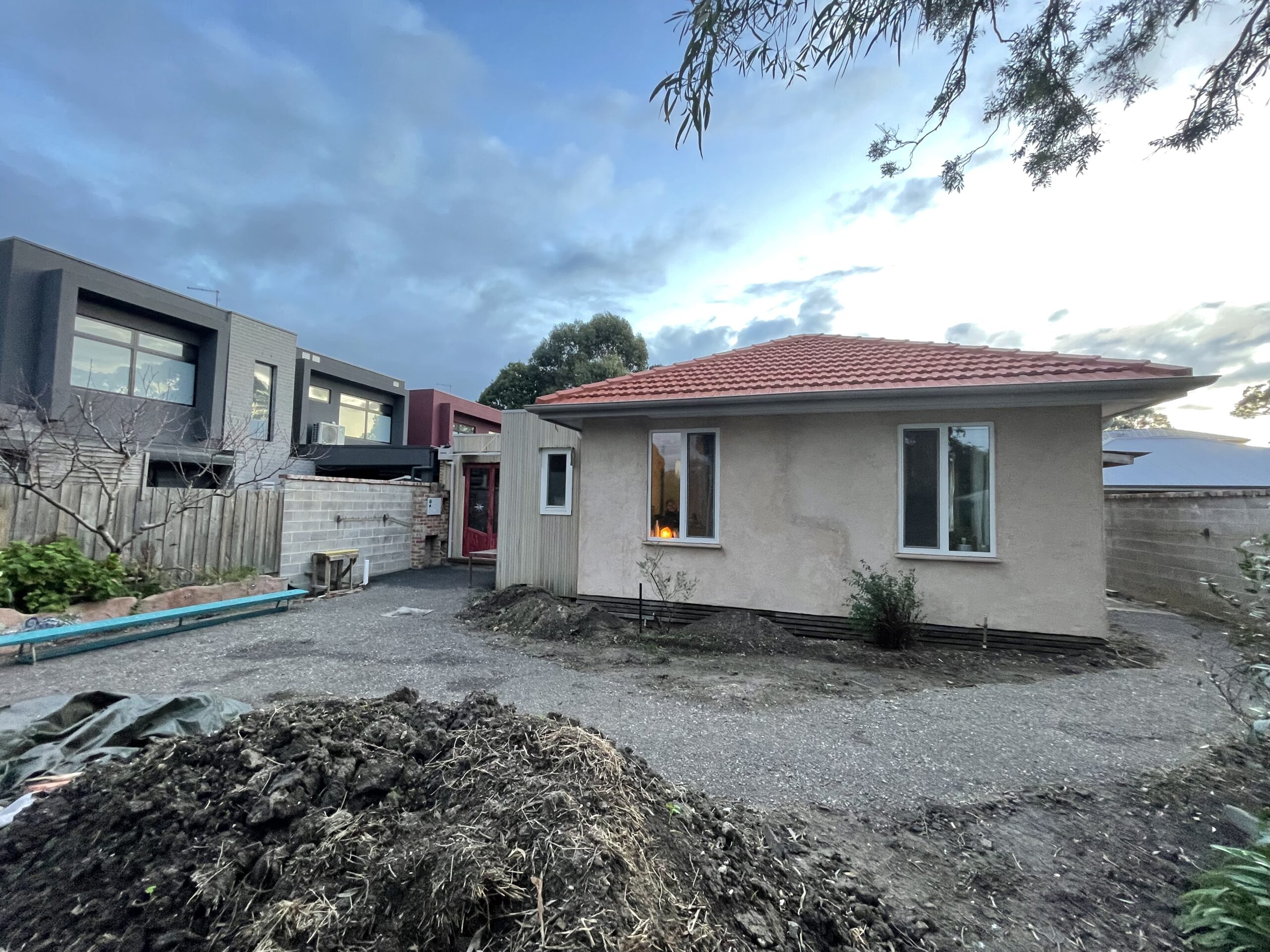 Front garden (before landcaping) IMG_0657