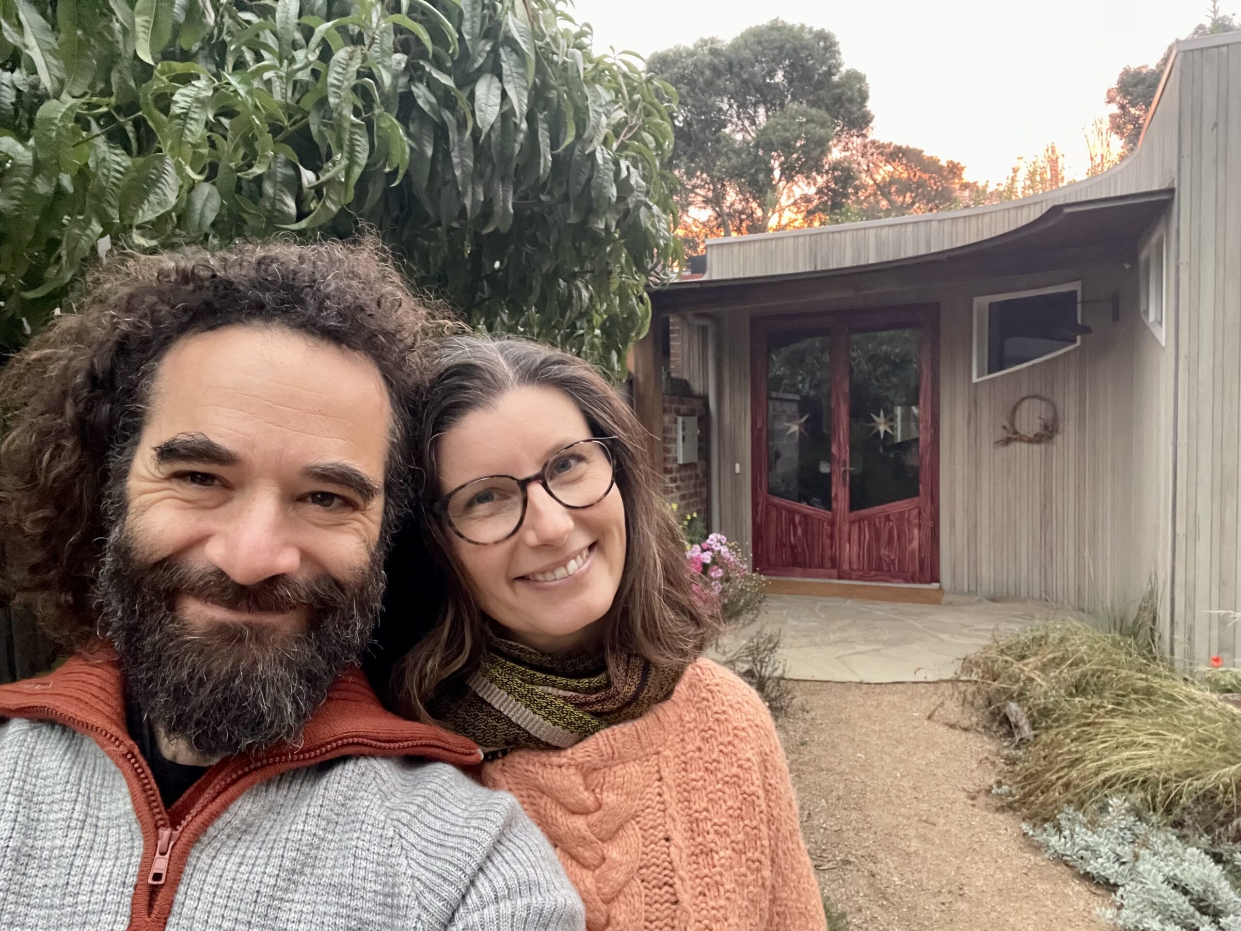 Home owners at the Red Door Studio IMG_4730