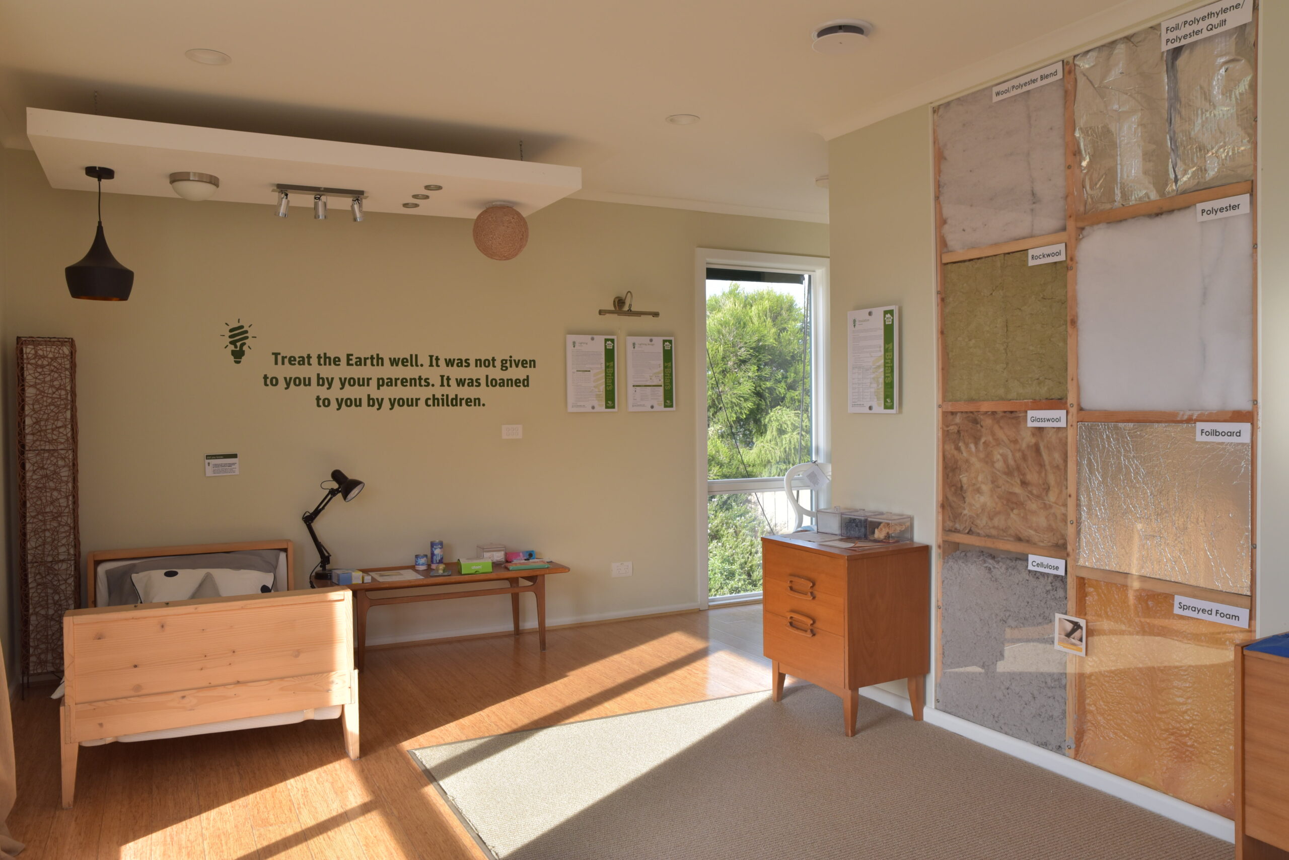 Lighting Insulation display